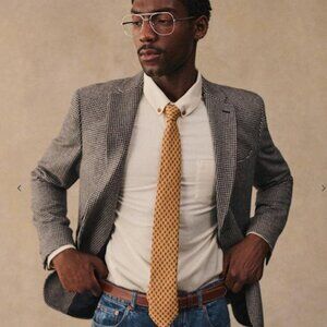 Octobre Editions - Riddle Jacket White / Black houndstooth